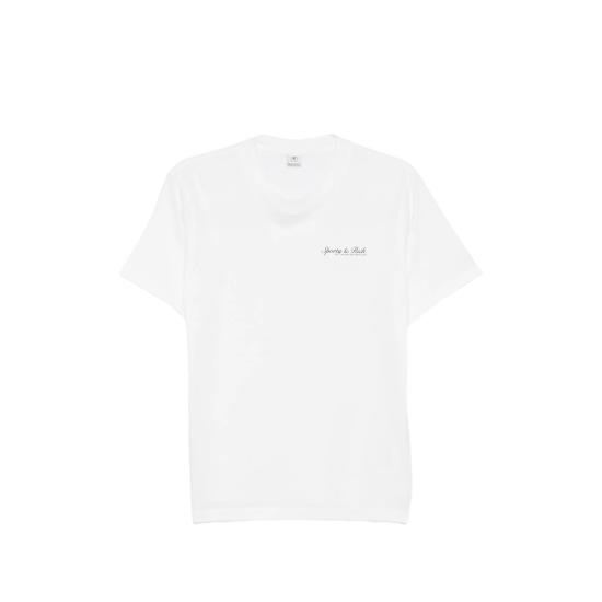 26FW 스포티앤리치 반팔 티셔츠 TO11975325WH WHITE