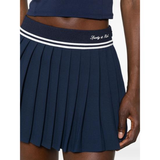 26FW 스포티앤리치 숏팬츠 SK01275326BL DKNAV BLUE - SPORTY & RICH