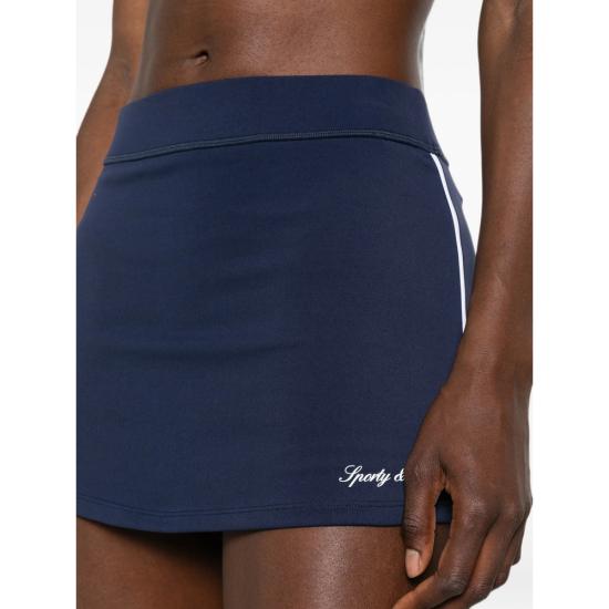 26FW 스포티앤리치 숏팬츠 SK00475326BL DKNAW BLUE - SPORTY & RICH