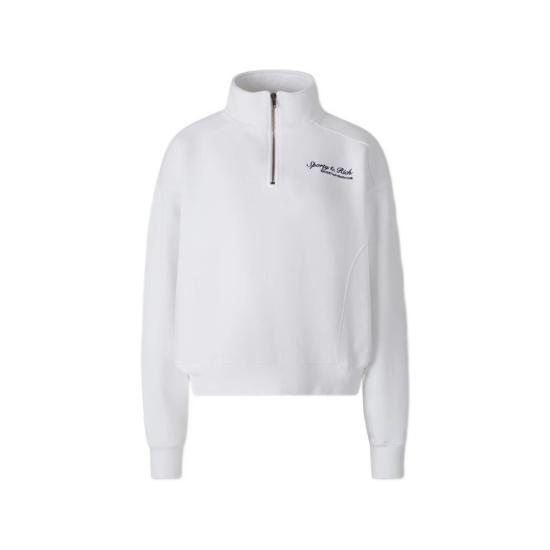 26FW 스포티앤리치 긴팔 티셔츠 ST09875325WH WHITE