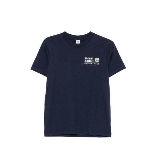 26FW 스포티앤리치 반팔 티셔츠 TO11975431BL DKNAV BLUE