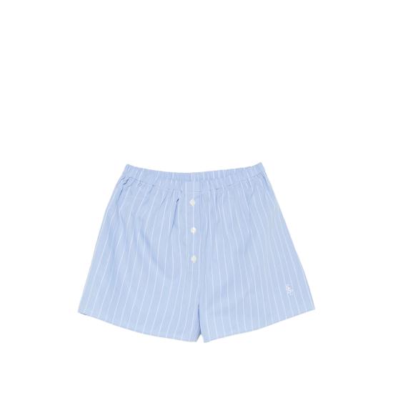 26FW 스포티앤리치 숏팬츠 SH03575302ST CIEL BLUE WHITE