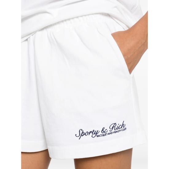 26FW 스포티앤리치 숏팬츠 SH03775325WH WHITE - SPORTY & RICH