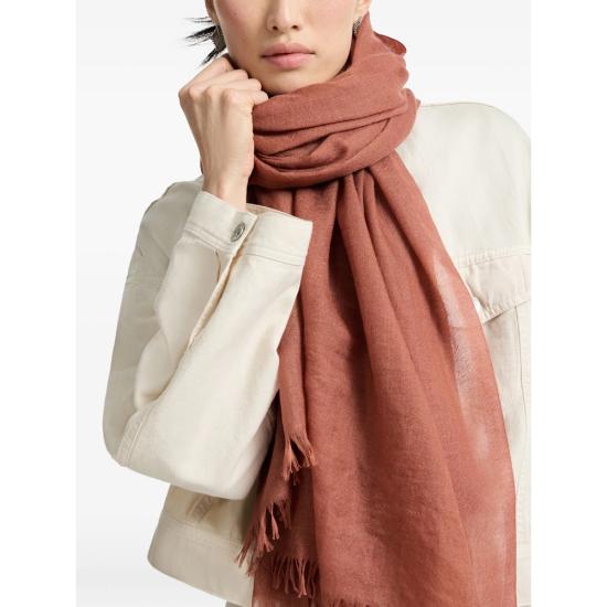 26SS 브루넬로 쿠치넬리 머플러/스카프 MSC924059 C8604 BROWN - BRUNELLO CUCINELLI