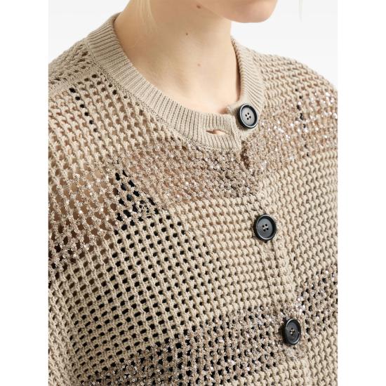 26SS 브루넬로 쿠치넬리 가디건 M58772826 CKH72 NEUTRALS - BRUNELLO CUCINELLI