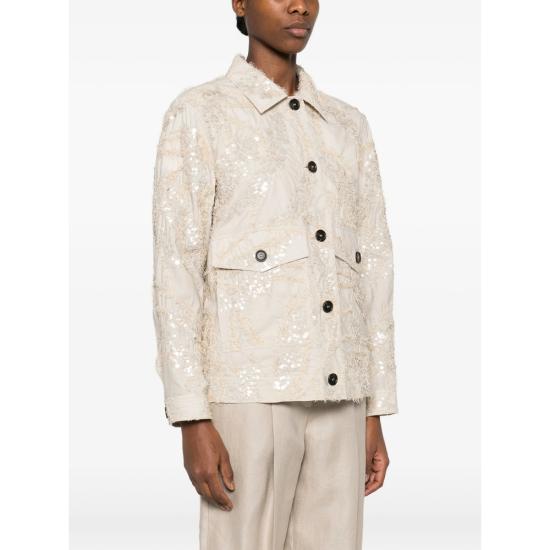 26SS 브루넬로 쿠치넬리 자켓 M0F79HM206 C9593 NEUTRALS GOLD - BRUNELLO CUCINELLI