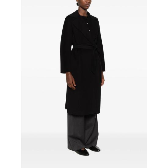 26FW 막스마라 스튜디오 코트 MSTCLES 651 007 BLACK - MAX MARA STUDIO