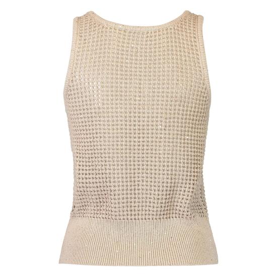 26SS 브루넬로 쿠치넬리 민소매 티셔츠 MDV762110 C069 NEUTRALS - BRUNELLO CUCINELLI