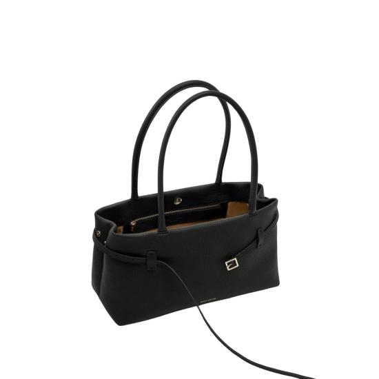 26FW 마누아뜰리에 토트백 2025260 EAST WEST BLACK - MANU ATELIER