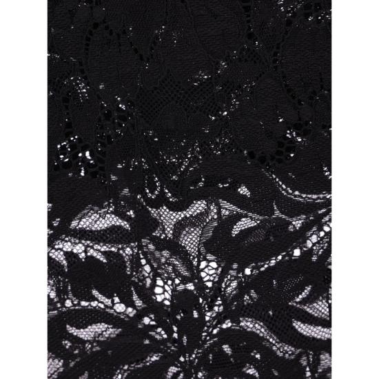 26FW 파코라반 미디 스커트 24AJJU598 PA0170 P001 BLACK - PACO RABANNE