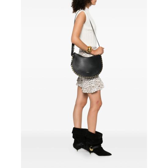 26FW 이자벨마랑 오스칸 지퍼 숄더백 오스칸 지퍼 숄더백 C3C22M BF0066FA 01BK BLACK - ISABEL MARANT