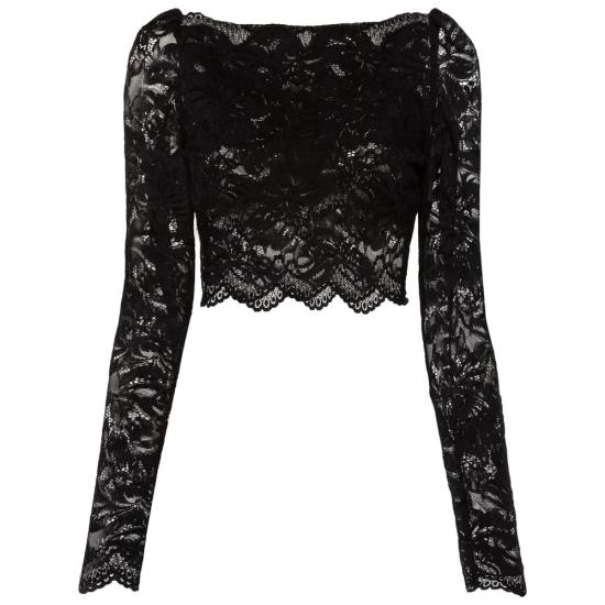 26FW 파코라반 블라우스 24AJTO845 PA0170 P001 BLACK