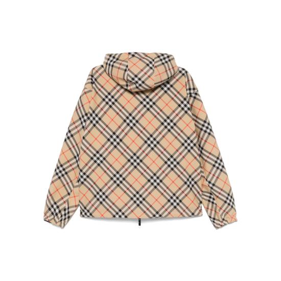 26FW 버버리 리버시블 체크 트래퍼드 자켓 8104102 ES24 MW TE B9368 NEUTRALS - BURBERRY