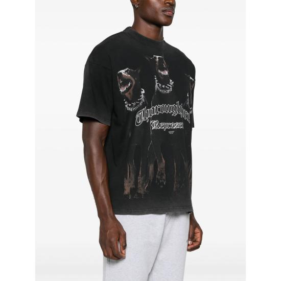 26FW 리프레젠트 반팔 티셔츠 MLM41135 003 BLACK - REPRESENT