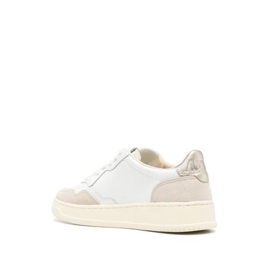 26FW 오트리 메달리스트 로우 레더 스니커즈 AULW LS75 WHITE NEUTRALS - AUTRY