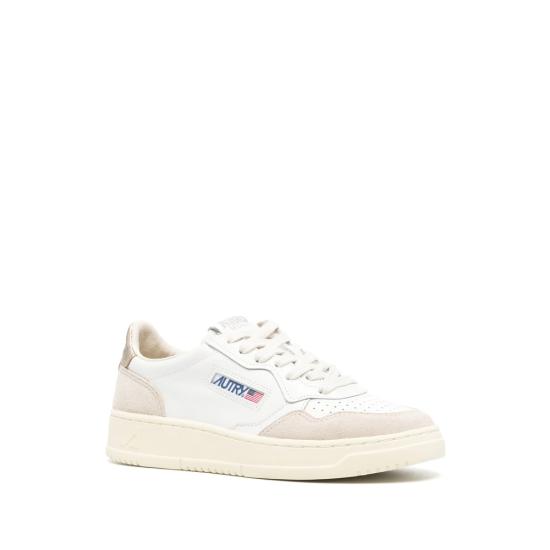 26FW 오트리 메달리스트 로우 레더 스니커즈 AULW LS75 WHITE NEUTRALS - AUTRY