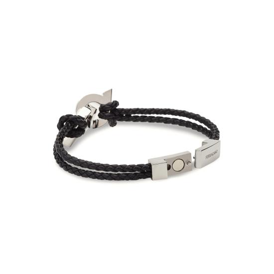 26FW 살바토레 페라가모 브레이슬릿 770360 0776347 PLDBK BLACK - SALVATORE FERRAGAMO