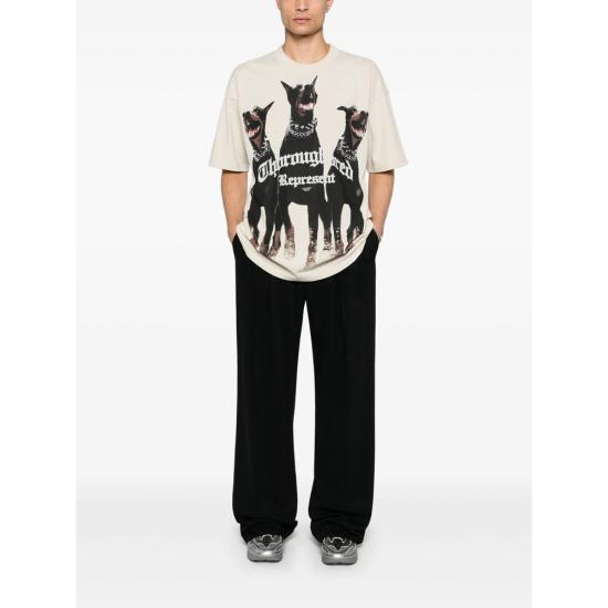 26FW 리프레젠트 반팔 티셔츠 MLM41135 002 WHITE NEUTRALS - REPRESENT