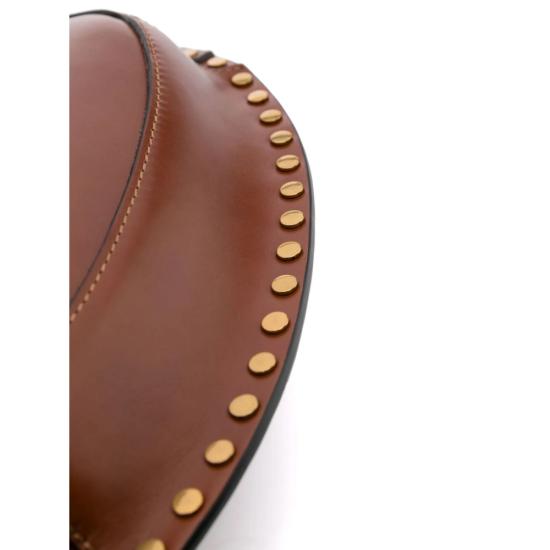 26FW 이자벨마랑 오스칸 문 숄더백 A1C01M PP0003FA 50CO BROWN - ISABEL MARANT