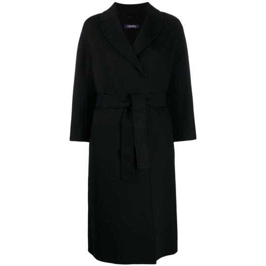 26FW 에스막스마라 에스투리아 버진울 코트 ESTURIA 700 013 BLACK