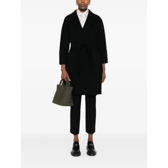 26FW 에스막스마라 ARONA 아로나 쇼트 더블 페이스 울 코트 ARONA 700 013 BLACK - 'S MAX MARA