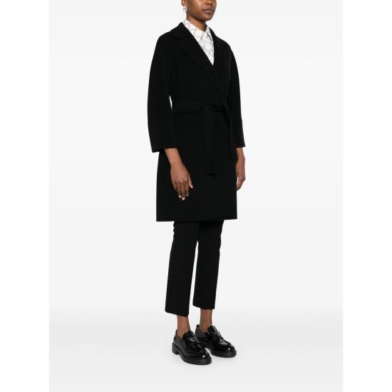 26FW 에스막스마라 ARONA 아로나 쇼트 더블 페이스 울 코트 ARONA 700 013 BLACK - 'S MAX MARA