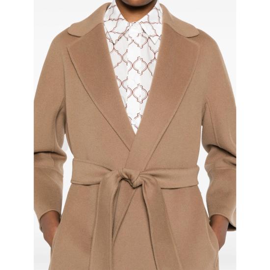 26FW 에스막스마라 ARONA 아로나 쇼트 더블 페이스 울 코트 ARONA 700 045 BROWN - 'S MAX MARA
