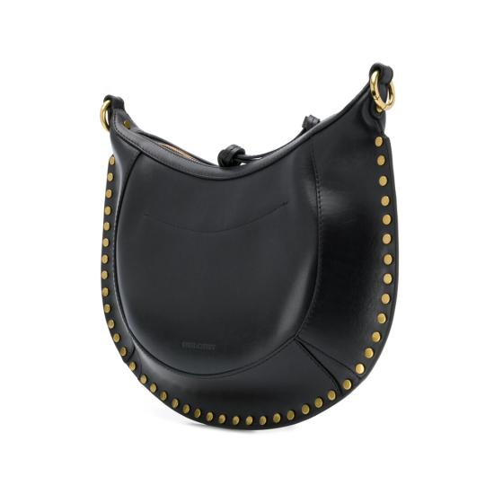 26FW 이자벨마랑 나오코 레더 숄더백 A1C01M PP0001FA 01BK BLACK - ISABEL MARANT