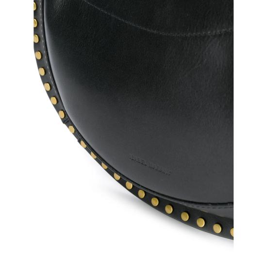 26FW 이자벨마랑 나오코 레더 숄더백 A1C01M PP0001FA 01BK BLACK - ISABEL MARANT