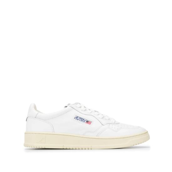26FW 오트리 메달리스트 로우 스니커즈 AULM LL15 WHITE