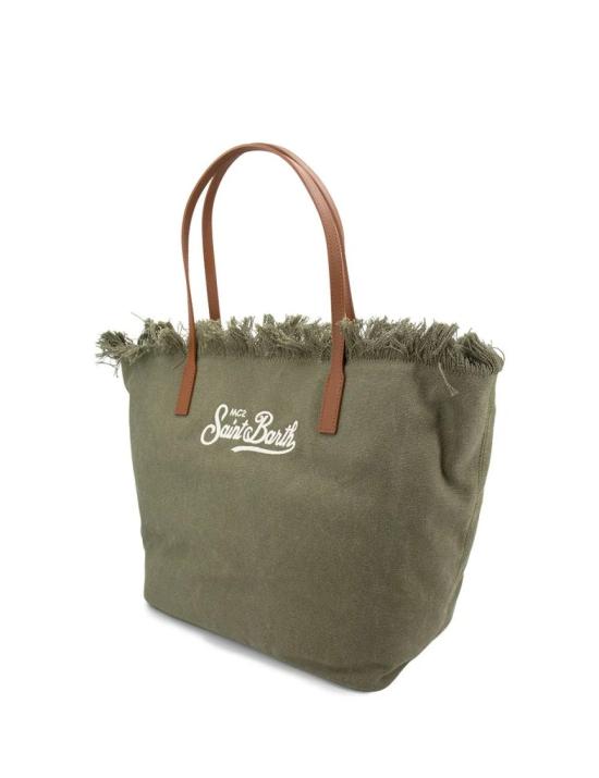 26SS 세인트바쓰 토트백 CBF000100587L Green - MC2 SAINT BARTH