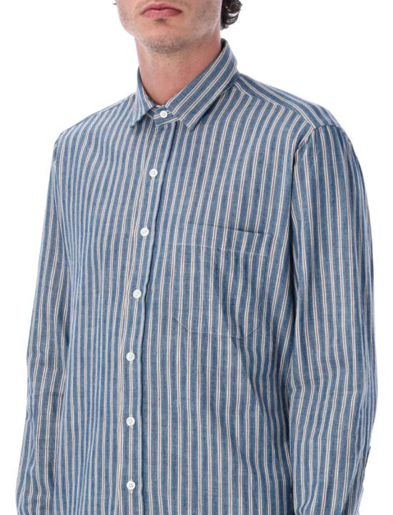 26SS 살바토레피콜로 긴팔 셔츠 TAHITISBY750 Blue - SALVATORE PICCOLO