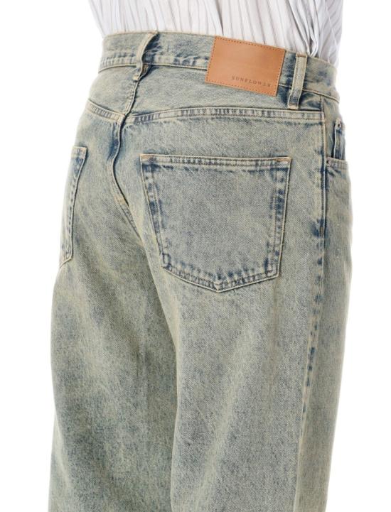 26SS 선플라워 이지 와이드 린넨 팬츠 이지 와이드 린넨 팬츠 5153 2753 Blue - SUNFLOWER