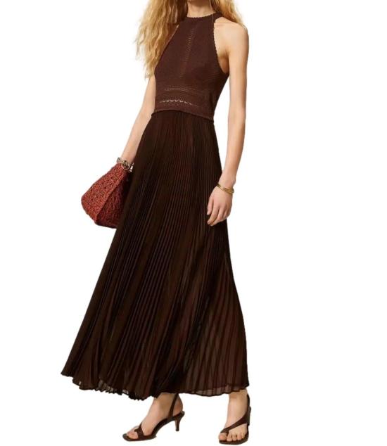 26SS 트윈셋 롱 원피스 261TT319112110 Brown - TWINSET