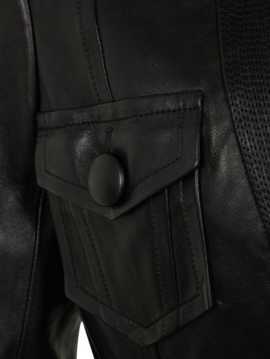 26FW 발망 가죽 자켓 FF1SI630LD63 099 0PA BLACK - BALMAIN