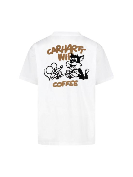 26FW 칼하트 WIP 반팔 티셔츠 I037446 02XX White - CARHARTT WIP