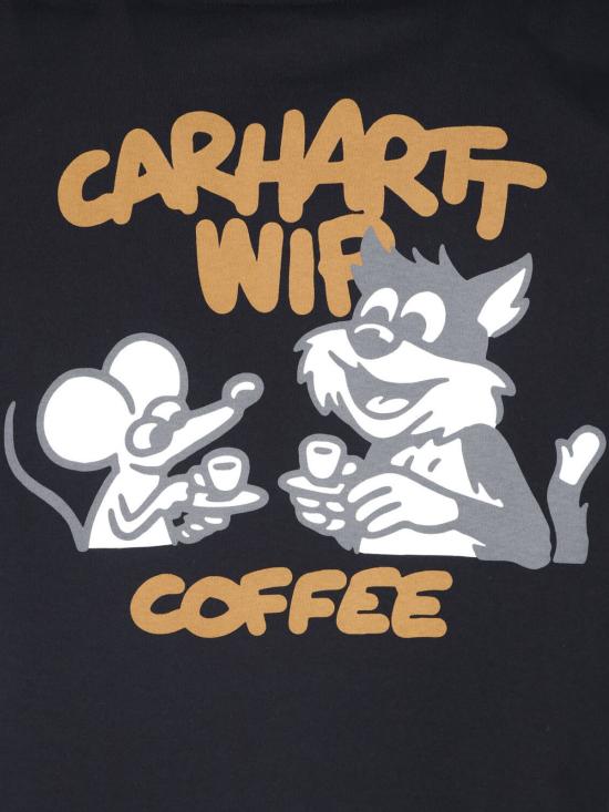 26FW 칼하트 WIP 반팔 티셔츠 I037446 89XX Black - CARHARTT WIP