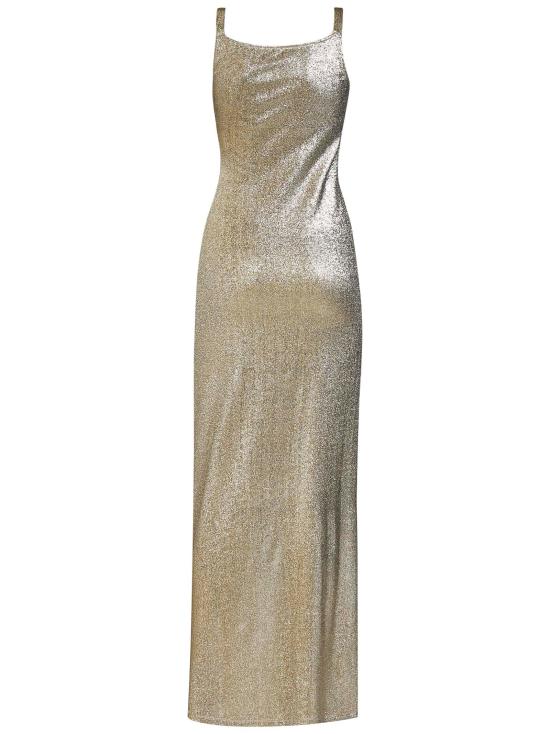  파코라반 롱 원피스 23PJRO522VI0261 M042 Silver gold - PACO RABANNE