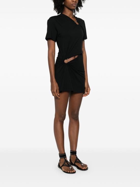 26SS 파코라반 숏 원피스 26PJRO243CO0555 P001 Black - PACO RABANNE