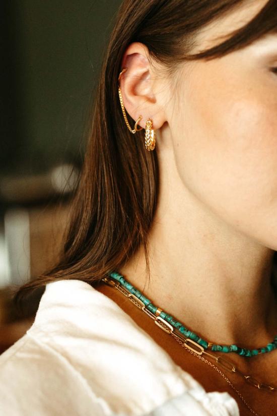  시에라 윈터 주얼리 이어링 여자친구 후프 귀걸이 - SIERRA WINTER JEWELRY