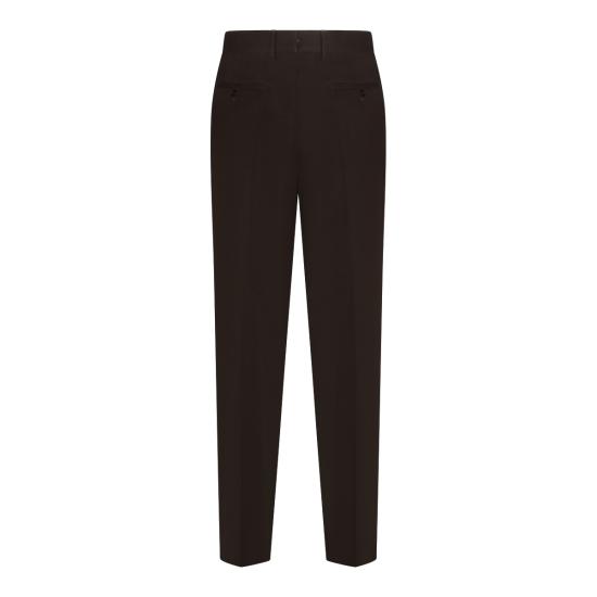 26SS 톰포드 라이트 프레스코 더블 플리츠 팬츠 PLMD01 W0132GAY CHOCOLATE - TOMFORD