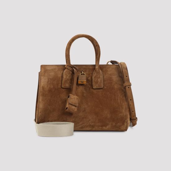 26FW 생로랑 삭 드 주르 스웨이드 스몰 백 861231 1U80W 2916 ORANGE CARAMEL COGNA - SAINT LAURENT