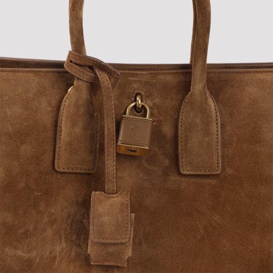 26FW 생로랑 삭 드 주르 스웨이드 스몰 백 861231 1U80W 2916 ORANGE CARAMEL COGNA - SAINT LAURENT