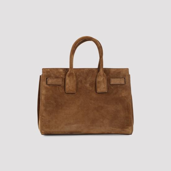 26FW 생로랑 삭 드 주르 스웨이드 스몰 백 861231 1U80W 2916 ORANGE CARAMEL COGNA - SAINT LAURENT