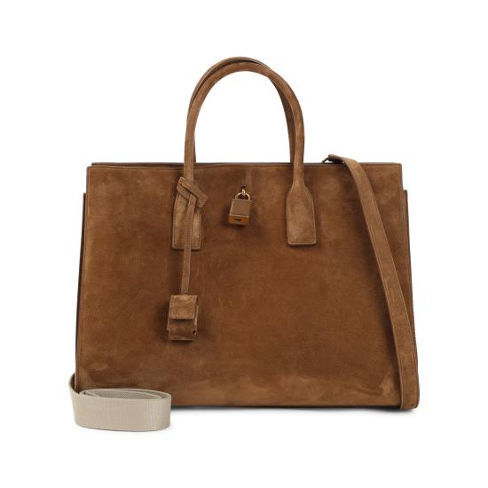 26FW 생로랑 토트백 861230 1U80W 2916 ORANGE CARAMEL COGN - SAINT LAURENT
