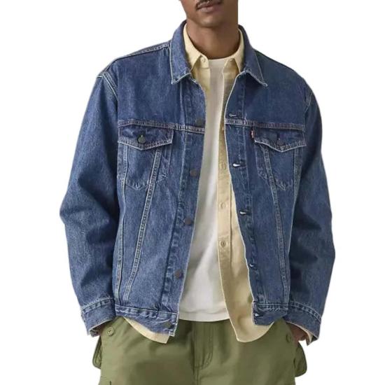  리바이스 데님 자켓 릴렉스핏 트러커 재킷 블루 - LEVI'S