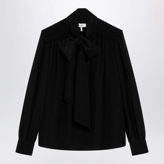 26FW 끌로에 셔츠 CH26AHT30005 001 BLACK