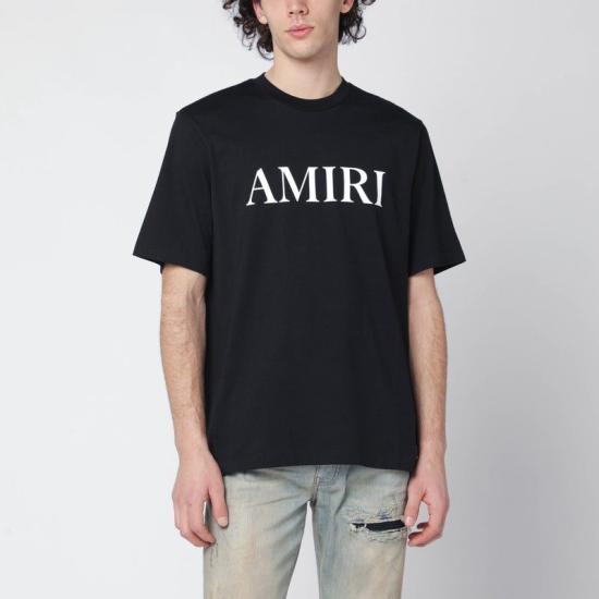 26FW 아미리 반팔 티셔츠 AMJYTE1073CO 001 BLACK