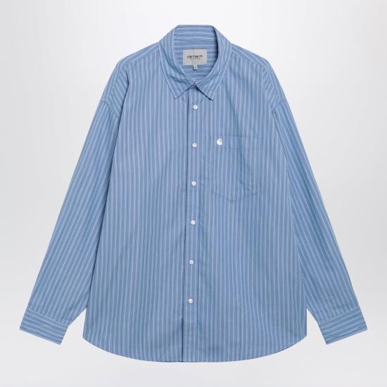 26FW 칼하트 WIP 데님 셔츠 I036805CO 3T5XX BLUE
