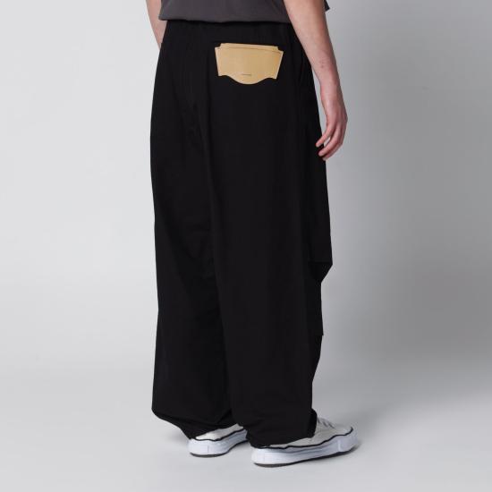 26SS 메종 미하라 야스히로 트레이닝/조거 팬츠 J16PT161CO BLK BLACK - MAISON MIHARA YASUHIRO